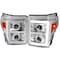 Spec-D Tuning 11-16 FORD F250 PROJECTOR HEADLIGHTS, PK  2 2LHP-F25011-SQ-RS - alternate 1